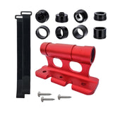 Maxbell Bike Fork Mount Front Fork Block Mount Rack Bike Holder Bike Bicycle Carrier Red
