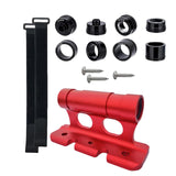 Maxbell Bike Fork Mount Front Fork Block Mount Rack Bike Holder Bike Bicycle Carrier Red