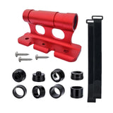 Maxbell Bike Fork Mount Front Fork Block Mount Rack Bike Holder Bike Bicycle Carrier Red