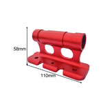 Maxbell Bike Fork Mount Front Fork Block Mount Rack Bike Holder Bike Bicycle Carrier Red