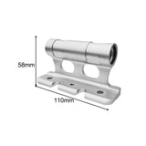 Maxbell Bike Fork Mount Front Fork Block Mount Rack Bike Holder Bike Bicycle Carrier Argent