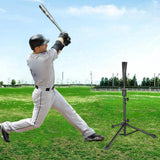 Maxbell Baseball Batting Tee Trainer Teeball Hitting Tee for Adults Beginner Outdoor