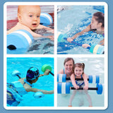 Maxbell Water Dumbbells Pool Exercise EVA Aquatic Barbell for Men Women Water Sports Green Standard