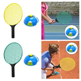 Maxbell Kids Tennis Rackets Single Tennis Trainer for Garden Backyard Outdoor Indoor yellow