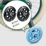 Maxbell Bike Training Wheels Bicycle Stabilizer for Children Adults 12-20 inch Bikes Black