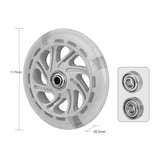 Maxbell Bike Training Wheels Bicycle Stabilizer for Children Adults 12-20 inch Bikes Black