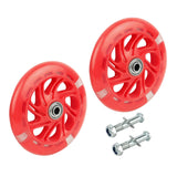 Maxbell Bike Training Wheels Bicycle Stabilizer for Children Adults 12-20 inch Bikes Red