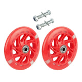 Maxbell Bike Training Wheels Bicycle Stabilizer for Children Adults 12-20 inch Bikes Red