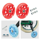 Maxbell Bike Training Wheels Bicycle Stabilizer for Children Adults 12-20 inch Bikes Red