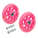 Maxbell Bike Training Wheels Bicycle Stabilizer for Children Adults 12-20 inch Bikes Pink