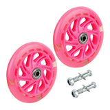 Maxbell Bike Training Wheels Bicycle Stabilizer for Children Adults 12-20 inch Bikes Pink