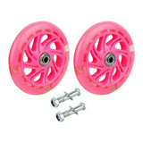 Maxbell Bike Training Wheels Bicycle Stabilizer for Children Adults 12-20 inch Bikes Pink