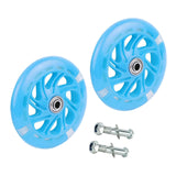 Maxbell Bike Training Wheels Bicycle Stabilizer for Children Adults 12-20 inch Bikes Blue