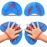 Maxbell Swimming Hand Paddles Swimming Exercise Equipment for Kids Children Boy Girl Blue