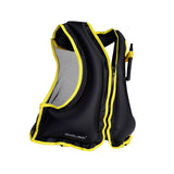 Maxbell Life Jacket 20inchx23inch Outdoor Floating Vest for Swimming Rowing Kayaking Black