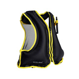 Maxbell Life Jacket 20inchx23inch Outdoor Floating Vest for Swimming Rowing Kayaking Black