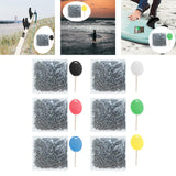 Maxbell Surfboard Fins Key and Screws Surf Fin Keys Tool Part Water Sports Longboard Black