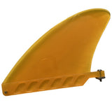 Maxbell Surfboard Fins Soft Top Single Center Fins Stand up Paddle Boards Single Fin Orange