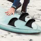 Maxbell Surfboard Fins Soft Top Single Center Fins Stand up Paddle Boards Single Fin Orange