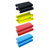 Maxbell 2Pcs Dragon Boat Paddle Seat Pad Paddle for Race Training Rowing Tools Kayak Black