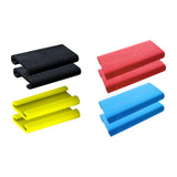 Maxbell 2Pcs Dragon Boat Paddle Seat Pad Paddle for Race Training Rowing Tools Kayak Black