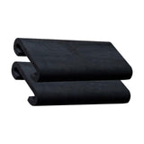 Maxbell 2Pcs Dragon Boat Paddle Seat Pad Paddle for Race Training Rowing Tools Kayak Black