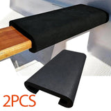 Maxbell 2Pcs Dragon Boat Paddle Seat Pad Paddle for Race Training Rowing Tools Kayak Black