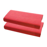 Maxbell 2Pcs Dragon Boat Paddle Seat Pad Paddle for Race Training Rowing Tools Kayak Red