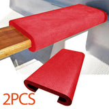 Maxbell 2Pcs Dragon Boat Paddle Seat Pad Paddle for Race Training Rowing Tools Kayak Red
