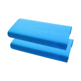 Maxbell 2Pcs Dragon Boat Paddle Seat Pad Paddle for Race Training Rowing Tools Kayak Blue