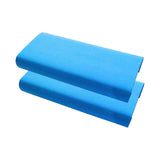 Maxbell 2Pcs Dragon Boat Paddle Seat Pad Paddle for Race Training Rowing Tools Kayak Blue