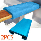 Maxbell 2Pcs Dragon Boat Paddle Seat Pad Paddle for Race Training Rowing Tools Kayak Blue