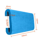 Maxbell 2Pcs Dragon Boat Paddle Seat Pad Paddle for Race Training Rowing Tools Kayak Blue