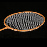 Maxbell 2Pcs Badminton Rackets with 3 Nylon Balls Family Training Badminton Racquets Yellow