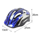 Maxbell Bicycle Helmet Youth Outdoor Lightweight Bike Safety Helmet Bike Helmet Kids Blue