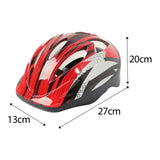 Maxbell Bicycle Helmet Youth Outdoor Lightweight Bike Safety Helmet Bike Helmet Kids Red