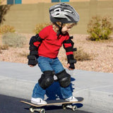Maxbell Bicycle Helmet Youth Outdoor Lightweight Bike Safety Helmet Bike Helmet Kids Grey Black