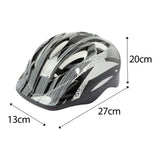 Maxbell Bicycle Helmet Youth Outdoor Lightweight Bike Safety Helmet Bike Helmet Kids Grey Black