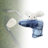 Maxbell Golf Putter Headcover Golf Putter Head Covers for Women Men Golf Accessories Blue