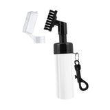 Maxbell Golf Club Brush with Water Bottle Convenient Carrying Golf Club Groove Brush White