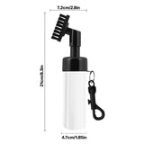 Maxbell Golf Club Brush with Water Bottle Convenient Carrying Golf Club Groove Brush White