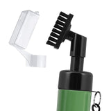 Maxbell Golf Club Brush with Water Bottle Convenient Carrying Golf Club Groove Brush Green