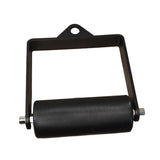 Maxbell D Row Handle Single Cable Attachment Handle Non Slip Rowing LAT Pulldown Bar Nylon 6cm