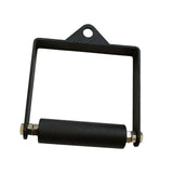 Maxbell D Row Handle Single Cable Attachment Handle Non Slip Rowing LAT Pulldown Bar Mesh Texture 4cm