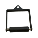 Maxbell D Row Handle Single Cable Attachment Handle Non Slip Rowing LAT Pulldown Bar Mesh Texture 4cm