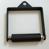 Maxbell D Row Handle Single Cable Attachment Handle Non Slip Rowing LAT Pulldown Bar Mesh Texture 4cm