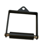 Maxbell D Row Handle Single Cable Attachment Handle Non Slip Rowing LAT Pulldown Bar Straight Texture 4cm