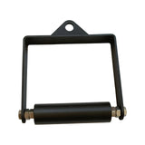 Maxbell D Row Handle Single Cable Attachment Handle Non Slip Rowing LAT Pulldown Bar Straight Texture 4cm