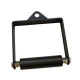 Maxbell D Row Handle Single Cable Attachment Handle Non Slip Rowing LAT Pulldown Bar Straight Texture 4cm