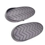 Maxbell Set of 2Pcs Rowing Machine Foot Pedals Durable Fitness Equipment Accessories